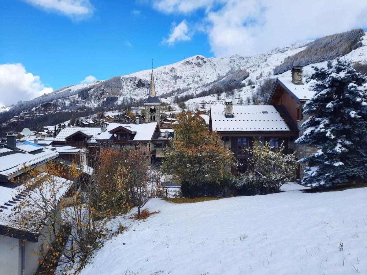 Charmant Appartement 3 Pieces Avec Parking Et Wifi A Saint-Martin-De-Belleville - Fr-1-452-351 Экстерьер фото